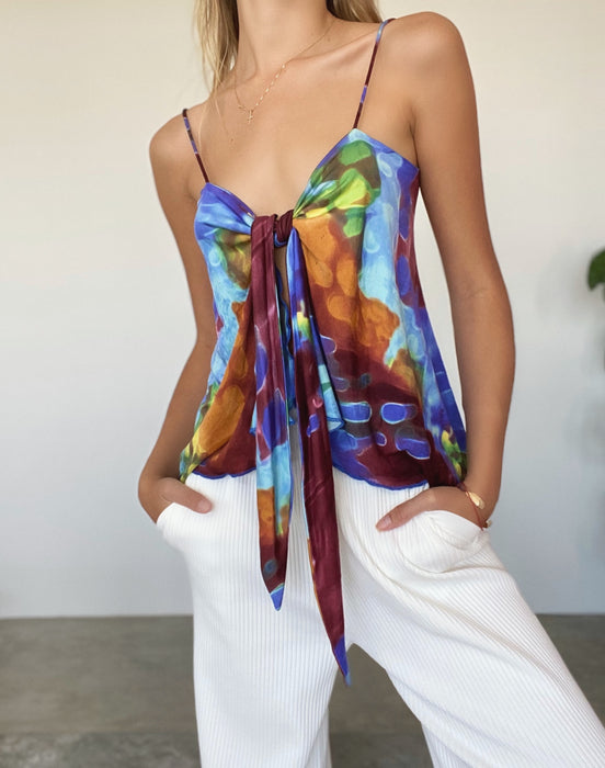 Sheri Bodell Butterfly top 100% Silk