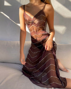 PRADA Silk Long Dress
