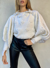 Load image into Gallery viewer, Vintage Exaggerated Sleeve texture Sweater
