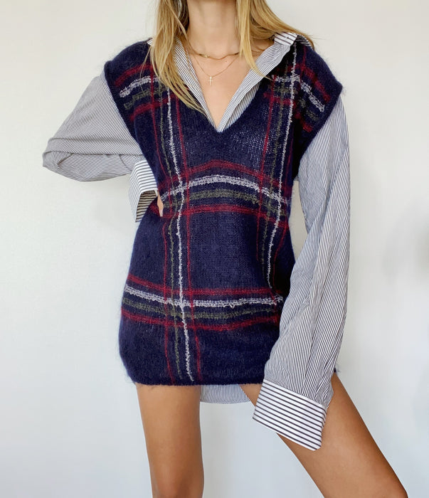 Vintage Christian Dior Knit Vest/ Dress