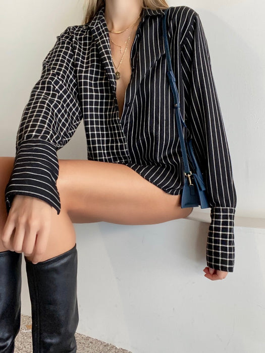Vintage Kenzo Paris Long Sleeve Wool Shirt