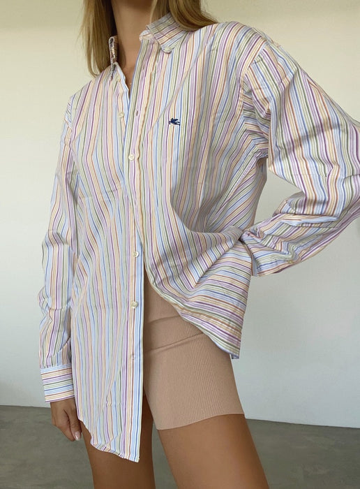 ETRO Milano oversized boyfriend button down