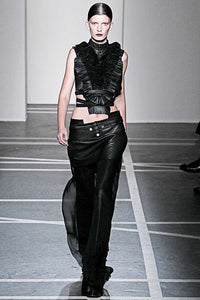 Givenchy Spring 2011 Leather Halter Top