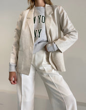 Load image into Gallery viewer, Vintage Linen Blazer

