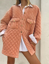 Load image into Gallery viewer, Sonia Rykiel Quilted Velour Jacket
