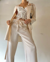 Load image into Gallery viewer, Genny 100% Silk Pant and Blazer Set
