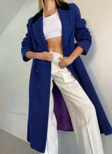 Load image into Gallery viewer, Vintage Long 100% Pure Wool Coat
