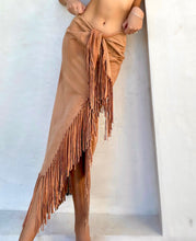 Load image into Gallery viewer, GUCCI Leather Midi Length Skirt  100% Leather

