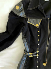 Load image into Gallery viewer, Vintage Cache Dark Denim Jacket.
