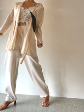 Load image into Gallery viewer, Genny 100% Silk Pant and Blazer Set
