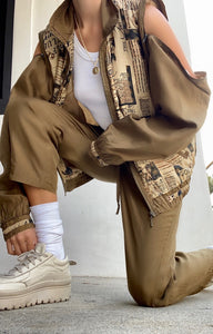 Vintage Silk Tracksuit