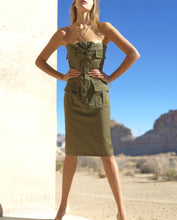 Load image into Gallery viewer, RARE Yves Saint Laurent By Tom Ford Safari Dress
