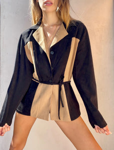Vintage GIORGIO SANT ANGELO Patchwork Blazer