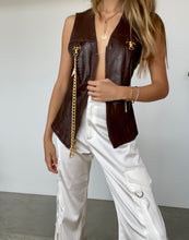 Load image into Gallery viewer, Vintage Alberto Makali Leather Vest
