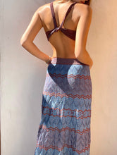 Load image into Gallery viewer, MISSONI Sexy Cutout Metallic Knit Dress
