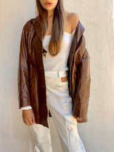 Load image into Gallery viewer, Vintage Neiman Marcus Leather Blazer

