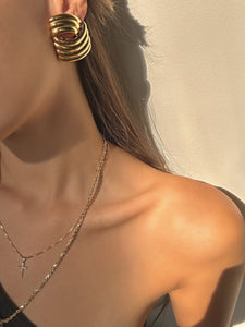 1990's Yves Saint Laurent Runway Earrings