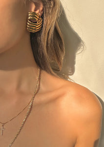 1990's Yves Saint Laurent Runway Earrings