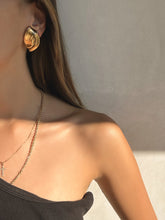 Load image into Gallery viewer, 1990&#39;s Yves Saint Laurent Rope Earrings
