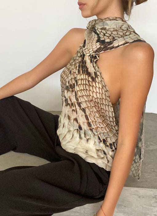 La Perla Multiway Silk Top