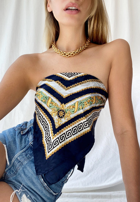 Italian silk multipurpose scarf