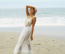 Load image into Gallery viewer, Vintage Sheer Off White Lace Slip
