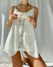 Load image into Gallery viewer, VINTAGE VICTORIA&#39;S SECRET BABYDOLL DRESS
