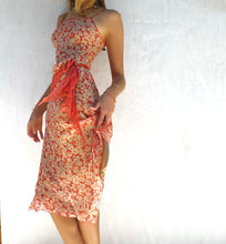 Load image into Gallery viewer, Vintage 100% Silk Summer Dress
