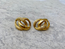 Load image into Gallery viewer, Cartier Style Trinity Hoop Earrings
