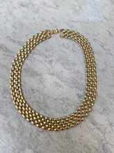 Load image into Gallery viewer, Gold Tone Chunky Chain Link Necklace
