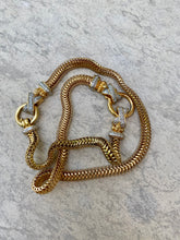 Load image into Gallery viewer, Gold Tone Chain with Diamond Like Details
