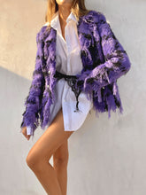 Load image into Gallery viewer, RARE Versace Fall / Winter 2004 Wool Double Breasted Tweed Jacket
