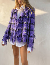 Load image into Gallery viewer, RARE Versace Fall / Winter 2004 Wool Double Breasted Tweed Jacket
