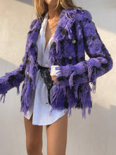 Load image into Gallery viewer, RARE Versace Fall / Winter 2004 Wool Double Breasted Tweed Jacket
