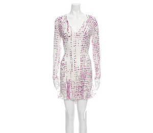 Vintage Yves Saint Laurent 100% Silk Mini