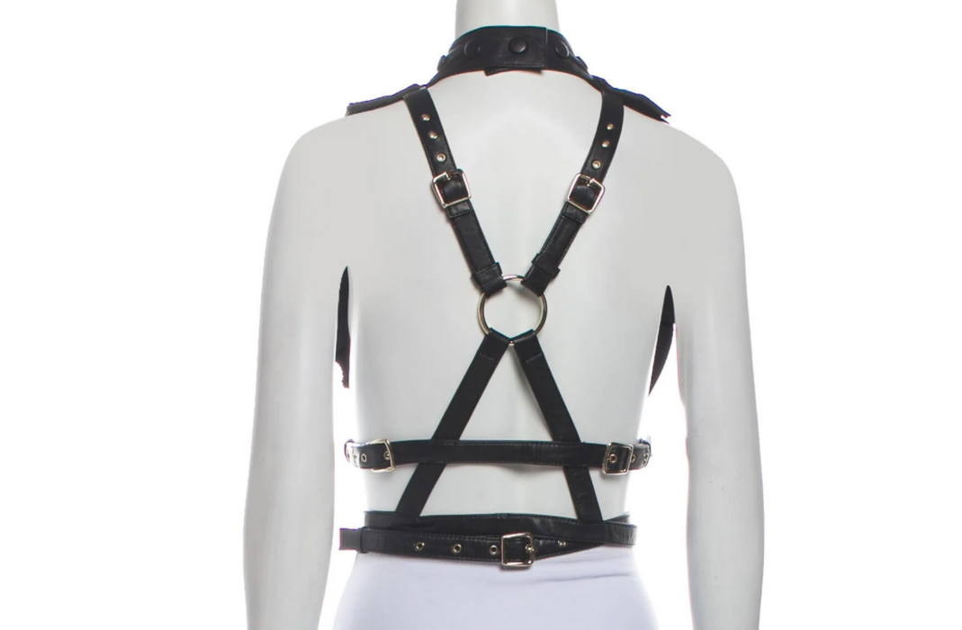 Givenchy Spring 2011 Leather Halter Top