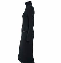 Load image into Gallery viewer, F/W 1998 Gucci by Tom Ford Black Turtleneck Sheer Dress
