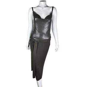 S/S 2009 Jean Paul Gaultier Chainmail Metal Mesh Knit Dress