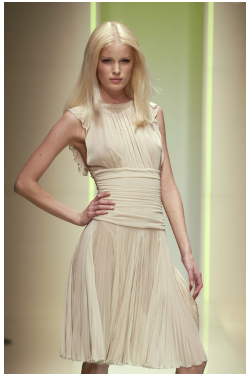 gianni versace dresses F/W 2005 Gianni Versace Dress Look 9 – villa amour vintage