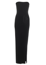 Load image into Gallery viewer, ICONIC F/W 1998 Gucci by Tom Ford Black Strapless Gown
