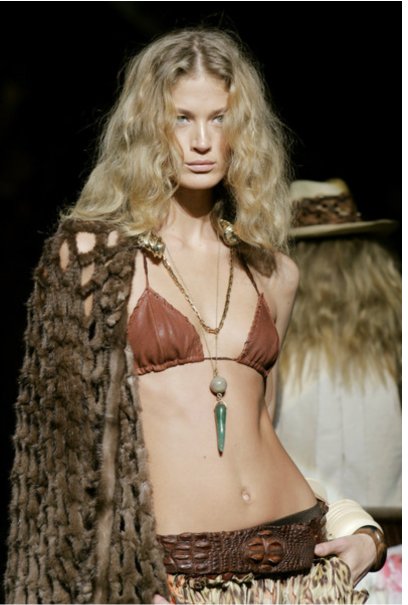S/S 2005 Roberto Cavalli Runway Belt