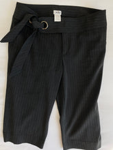 Load image into Gallery viewer, CACHE’ PIN-STRIPED BERMUDA SHORTS
