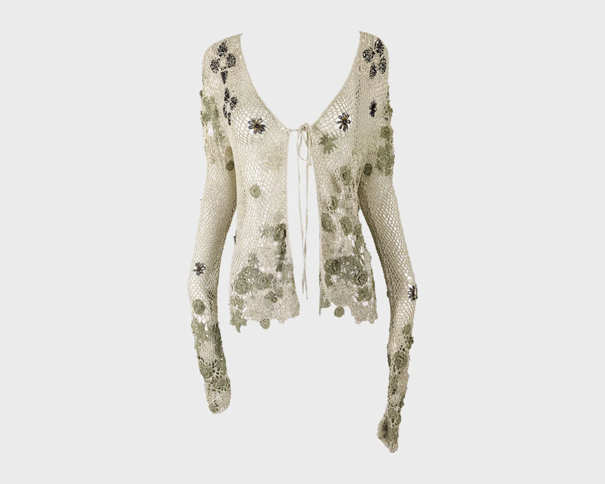 1990's Gianfranco Ferre Hand-Knit Top
