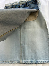 Load image into Gallery viewer, Early 2000&#39;s Maison Martin Margiela Double Waist Denim Skirt
