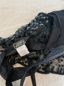 RARE Gianni VERSACE Couture Beaded Top