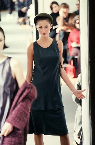 Rare Chanel F/W 1998 Silk Dress