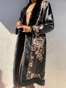 Vintage Sue Wong Silk Coat