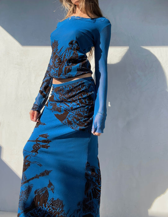 Vintage Jean Paul Gaultier Mesh Set