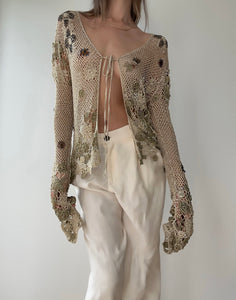 1990's Gianfranco Ferre Hand-Knit Top