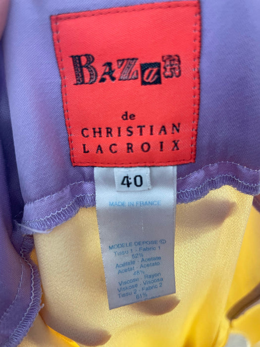 RARE CHRISTIAN LACROIX BAZAR MINI DRESS